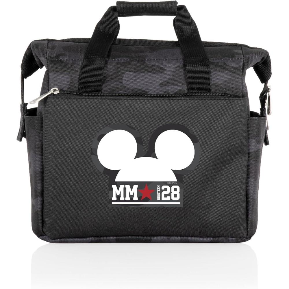imagePICNIC TIME Disney Lilo ampamp Stitch Drool On The Go Lunch Bag Soft Cooler Lunch Box Insulated Lunch Bag BlackDisney Mickey Mouse Black Camo
