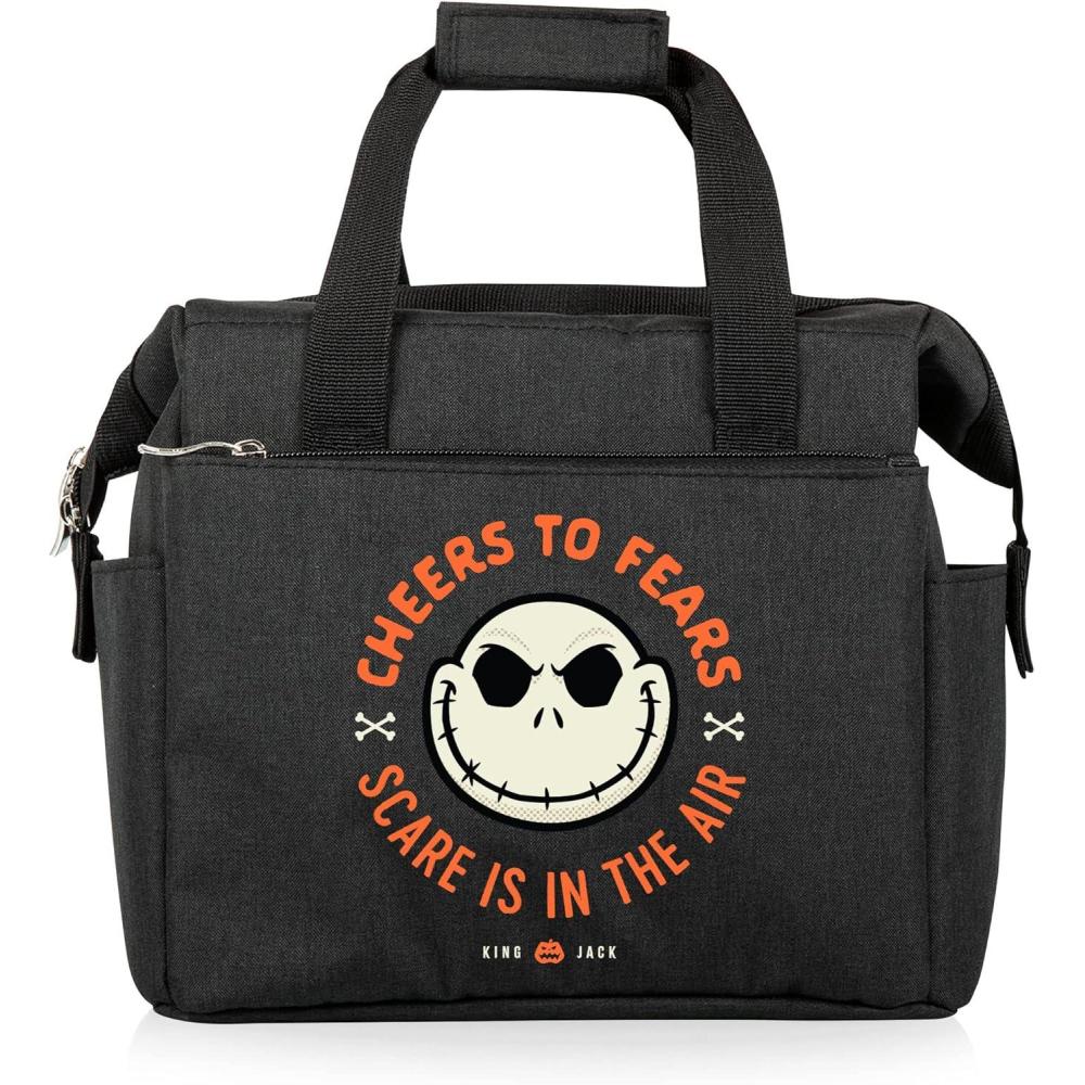 imagePICNIC TIME Disney Lilo ampamp Stitch Drool On The Go Lunch Bag Soft Cooler Lunch Box Insulated Lunch Bag BlackDisney Nightmare Before Christmas Jack Black