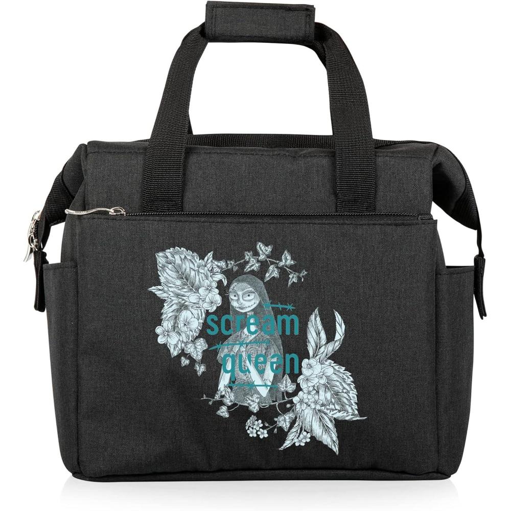 imagePICNIC TIME Disney Lilo ampamp Stitch Drool On The Go Lunch Bag Soft Cooler Lunch Box Insulated Lunch Bag BlackDisney Nightmare Before Christmas Sally Black