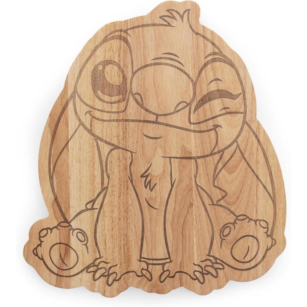 imagePICNIC TIME Disney Lilo ampamp Stitch Serving Board Cutting Board Charcuterie Board ParawoodLilo Stitch Parawood