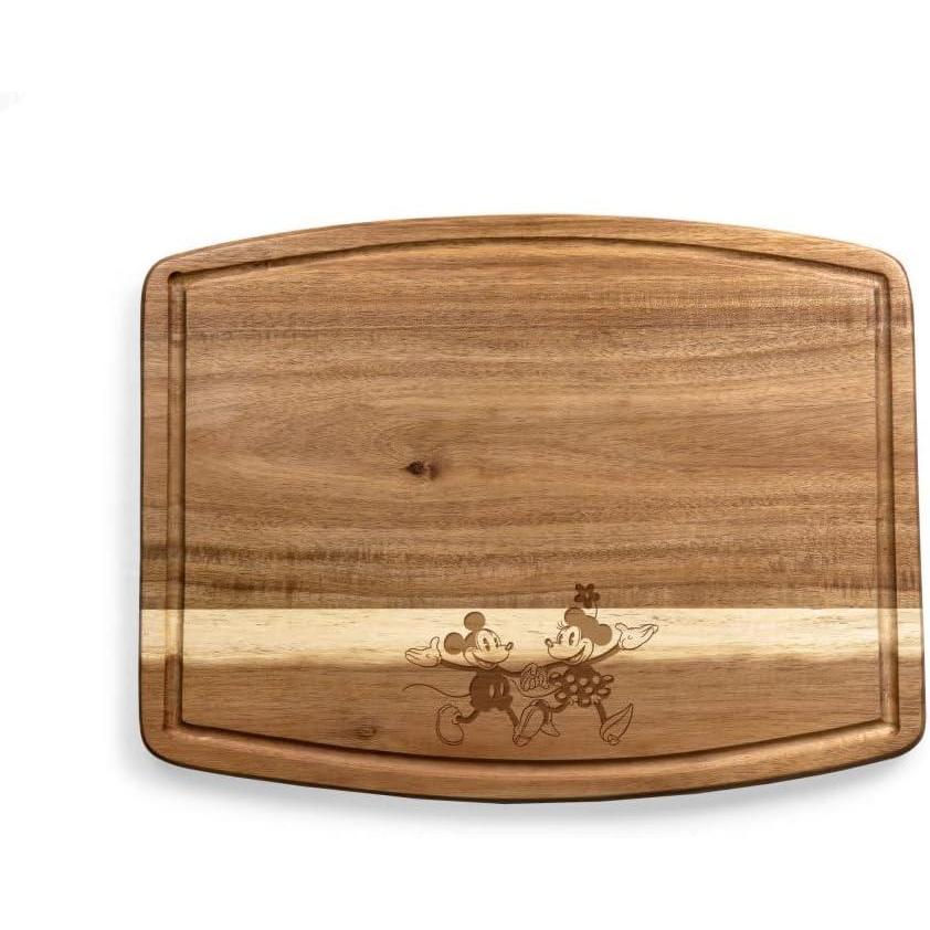 imagePICNIC TIME Disney Mickey Mouse Pumpkin Face Ovale Acacia Cutting Board Serving Board Charcuterie Board Acacia WoodDisney Mickey Mouse Minnie Mouse Acacia Wood