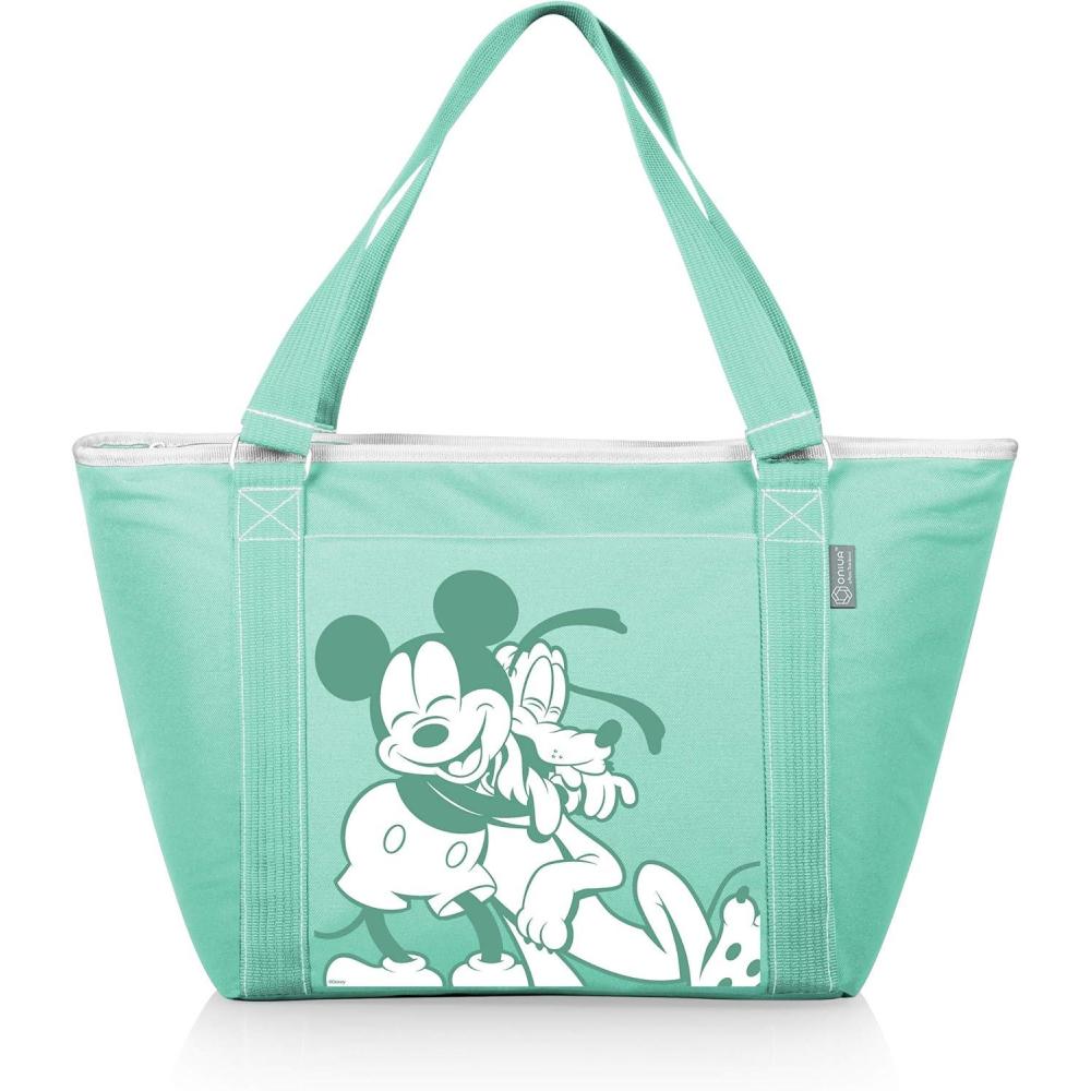 imagePICNIC TIME Disney Mickey Mouse Topanga Tote Cooler Bag Soft Cooler Bag Picnic CoolerMickey Pluto Teal