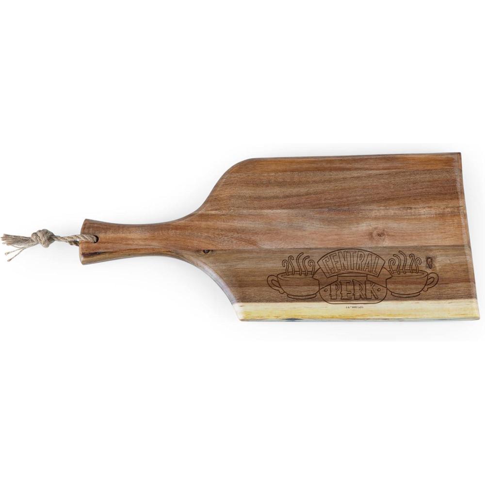 imagePICNIC TIME Disney Mickey Mouse ampamp Minnie Mouse Artisan 24quot Acacia Charcuterie Board with Raw Wood Edge Cheese Board Serving Platter Acacia WoodWarner Bro Friends Central Perk Acacia Wood