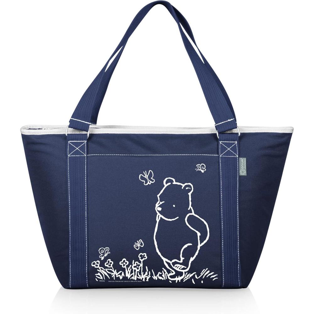 imagePICNIC TIME Disney Topanga Tote Soft Bag Picnic CoolerDisney Winnie the Pooh Navy Blue