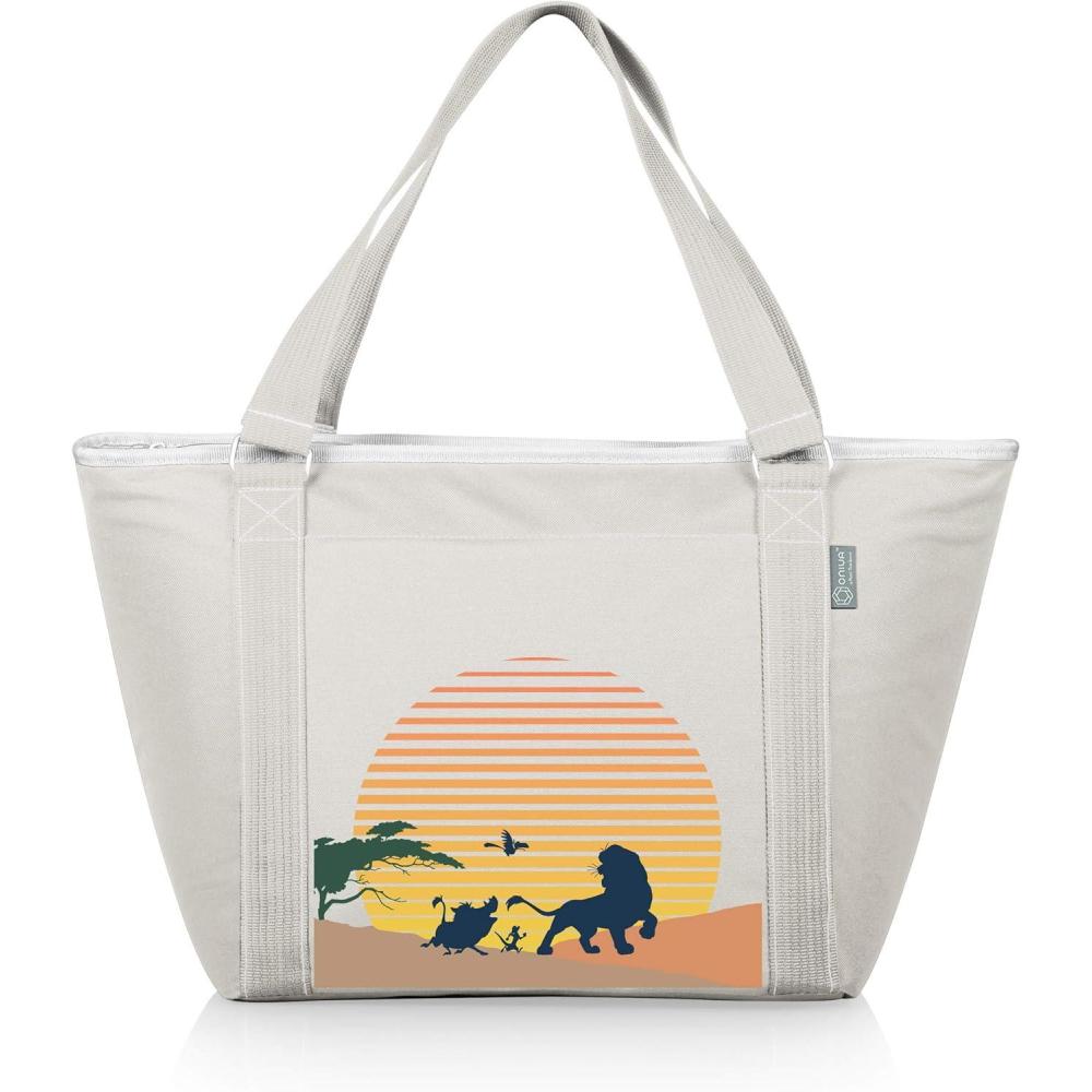 imagePICNIC TIME Disney Topanga Tote Soft Bag Picnic CoolerDisney the Lion King Simba Timon Pumbaa Sand