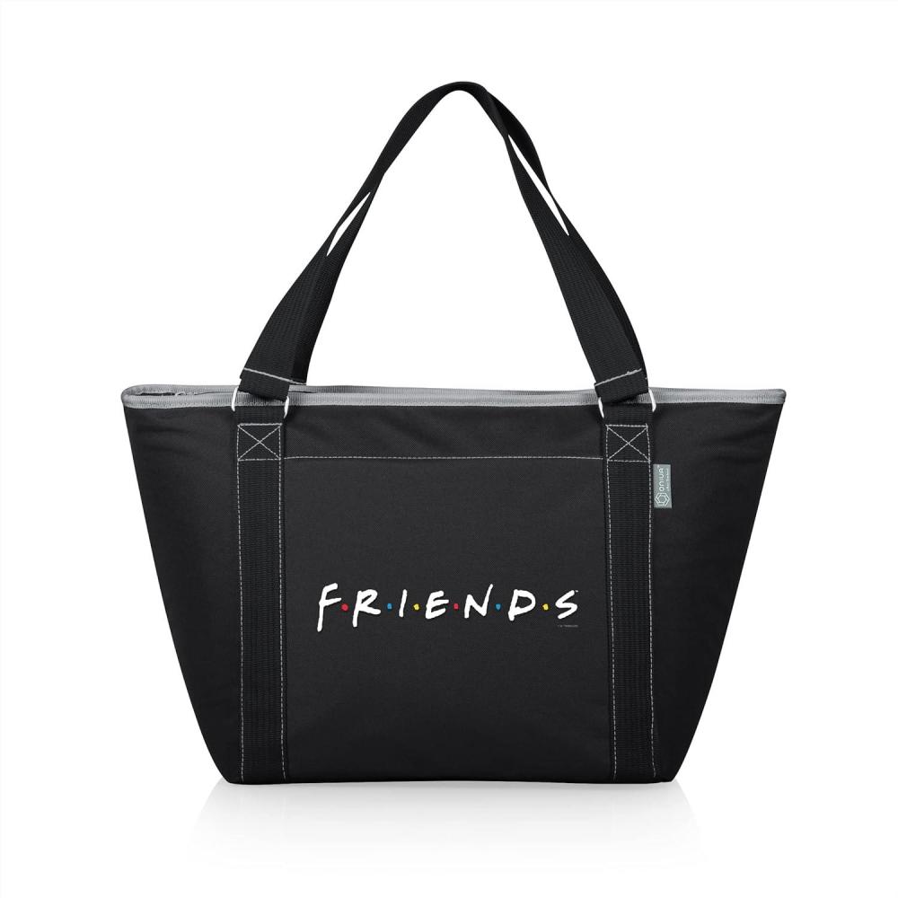 imagePICNIC TIME Friends Topanga Tote Cooler Bag Soft Cooler Bag Picnic Cooler Black