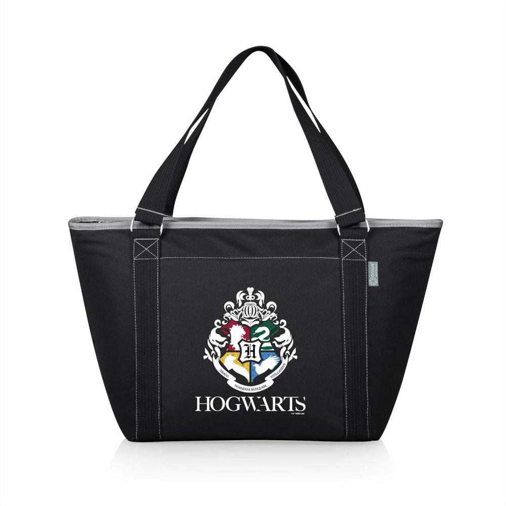 imagePICNIC TIME Harry Potter Hogwarts Topanga Tote Cooler Bag Soft Cooler Bag Picnic Cooler Black