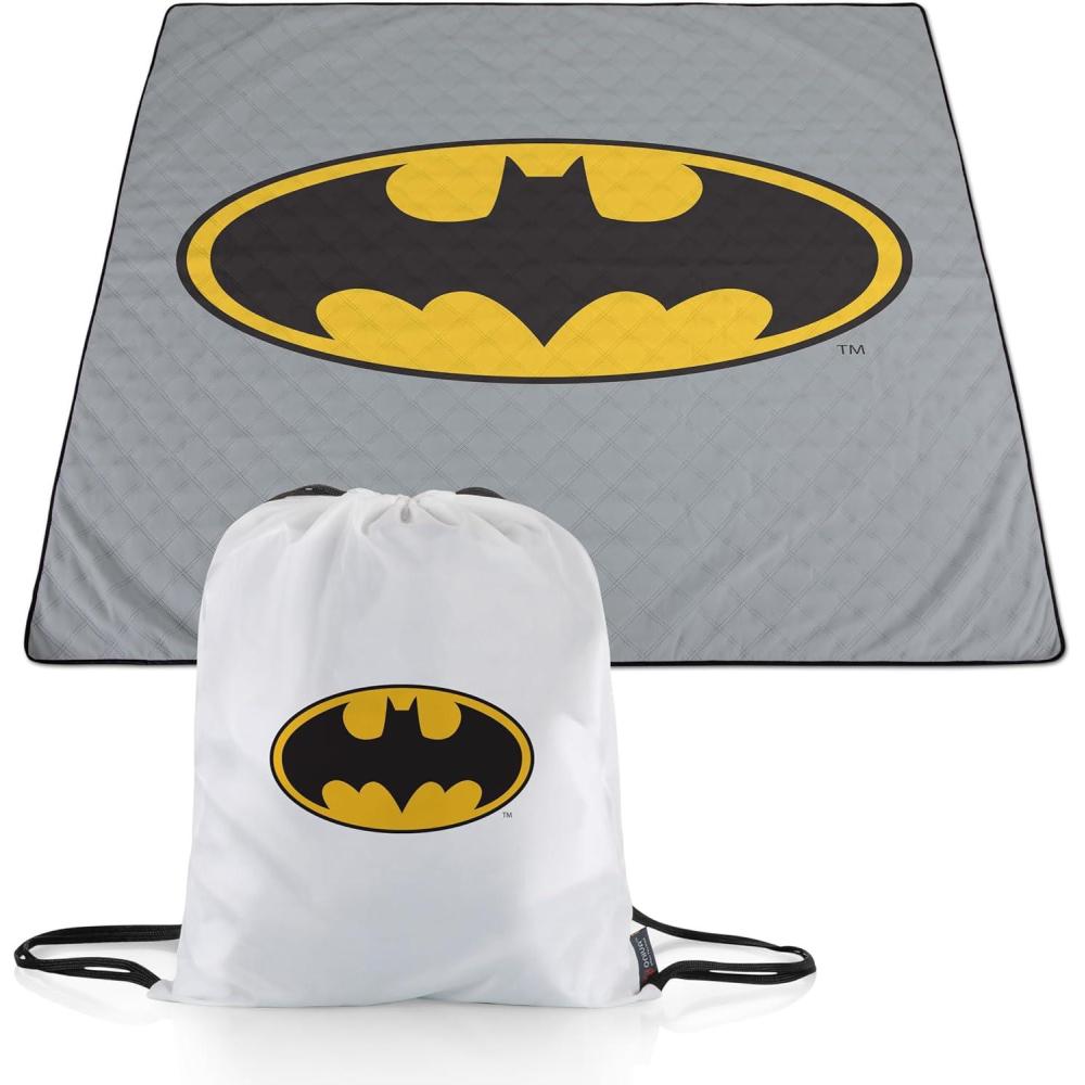 imagePICNIC TIME Harry Potter Slytherin Impresa Picnic Blanket Lightweight Beach Blanket Machine Washable BlackDC Batman Gray