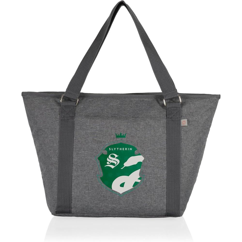 imagePICNIC TIME Harry Potter Slytherin Topanga Tote Cooler Bag Soft Cooler Bag Picnic CoolerHarry Potter Slytherin Heathered Gray