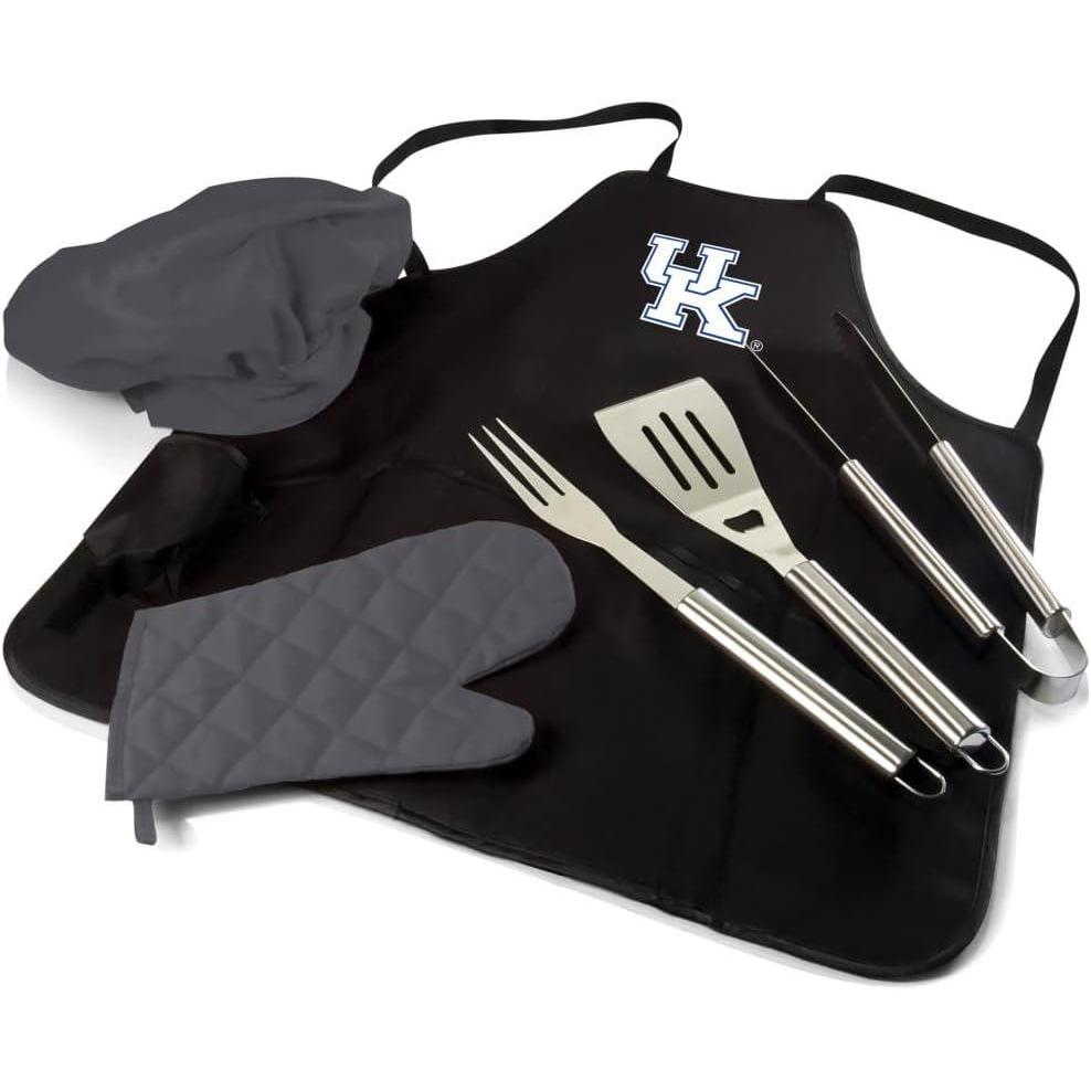 imagePICNIC TIME NCAA BBQ Apron Tote Pro Grill SetKentucky Wildcats