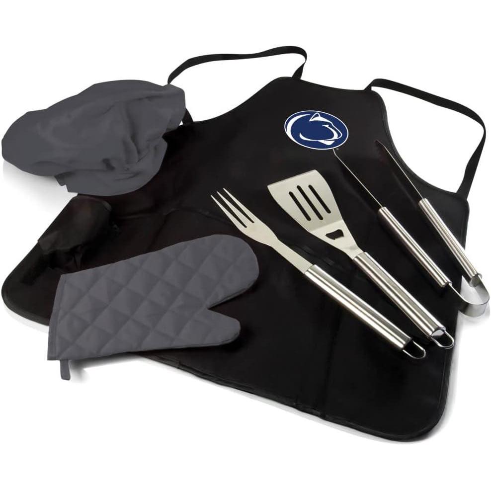 imagePICNIC TIME NCAA BBQ Apron Tote Pro Grill SetPenn State Nittany Lions