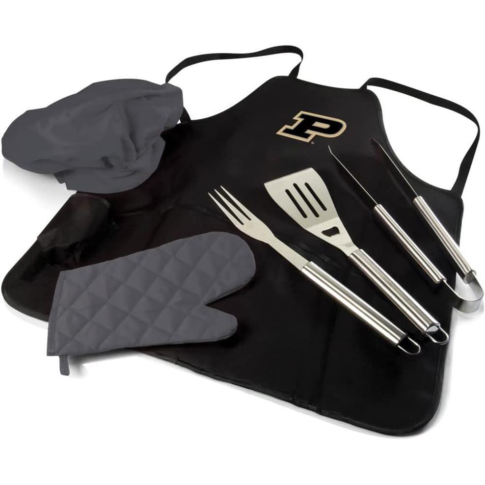 imagePICNIC TIME NCAA BBQ Apron Tote Pro Grill SetPurdue Boilermakers