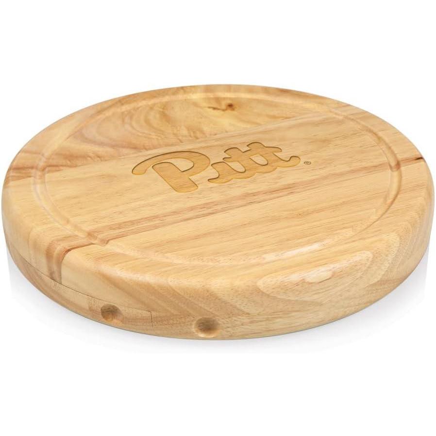 imagePICNIC TIME NCAA Circo Cheese Board and Knife Set  Charcuterie Board Set  Wood Cutting BoardPittsburgh Panthers