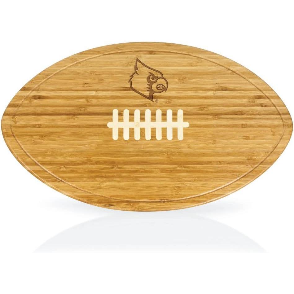 imagePICNIC TIME NCAA Football Cheese Board Novelty Charcuterie Board Serving Platter Cheese Boards Charcuterie Boards Wood Cutting Board BambooLouisville Cardinals