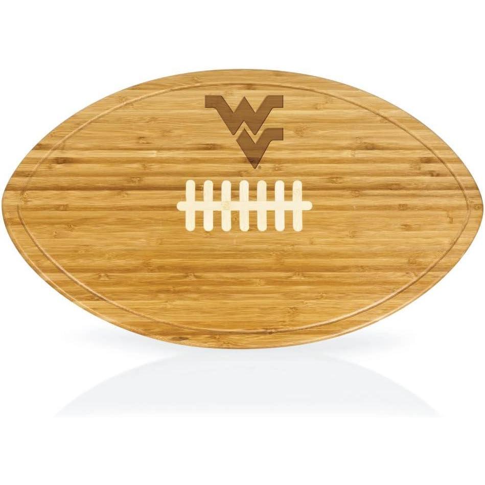 imagePICNIC TIME NCAA Football Cheese Board  Novelty Charcuterie Board  Serving Platter Cheese Boards Charcuterie Boards Wood Cutting Board BambooWest Virginia Mountaineers