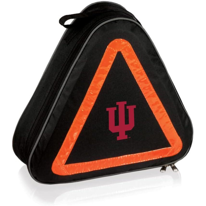 imagePICNIC TIME NCAA Roadside Emergency Car Kit  Auto Vehicle Safety Road Side Assistance with Jumper Cables and Car Tool KitIndiana Hoosiers