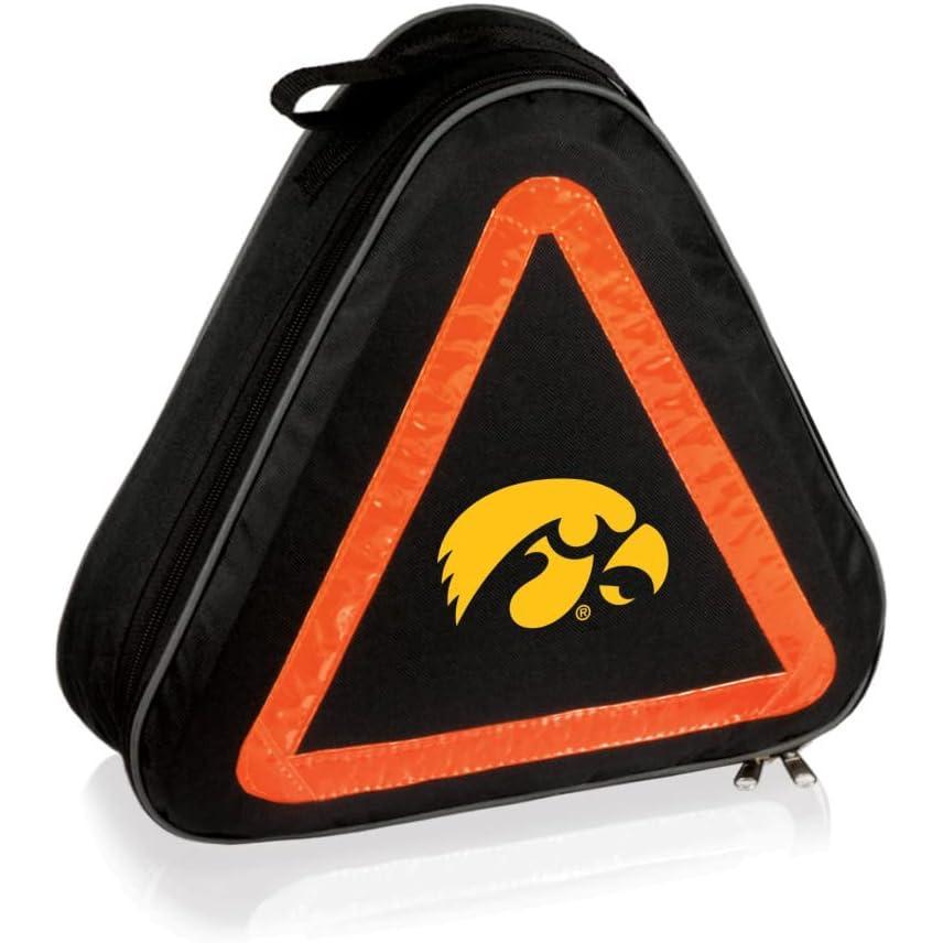 imagePICNIC TIME NCAA Roadside Emergency Car Kit Auto Vehicle Safety Road Side Assistance with Jumper Cables and Car Tool KitIowa Hawkeyes