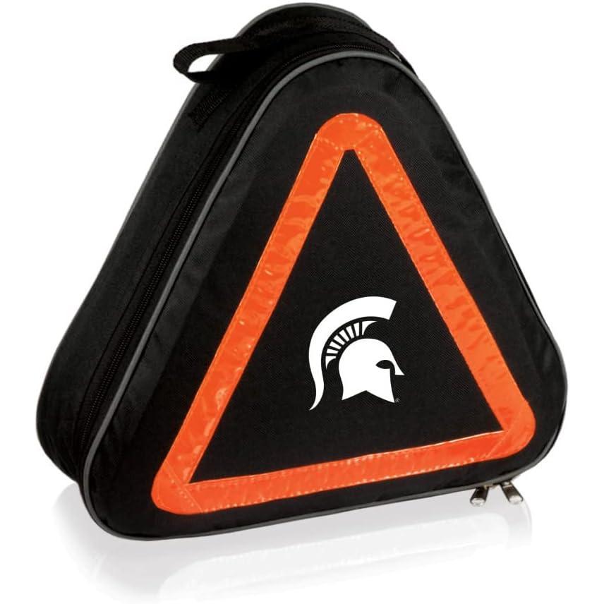 imagePICNIC TIME NCAA Roadside Emergency Car Kit Auto Vehicle Safety Road Side Assistance with Jumper Cables and Car Tool KitMichigan State Spartans