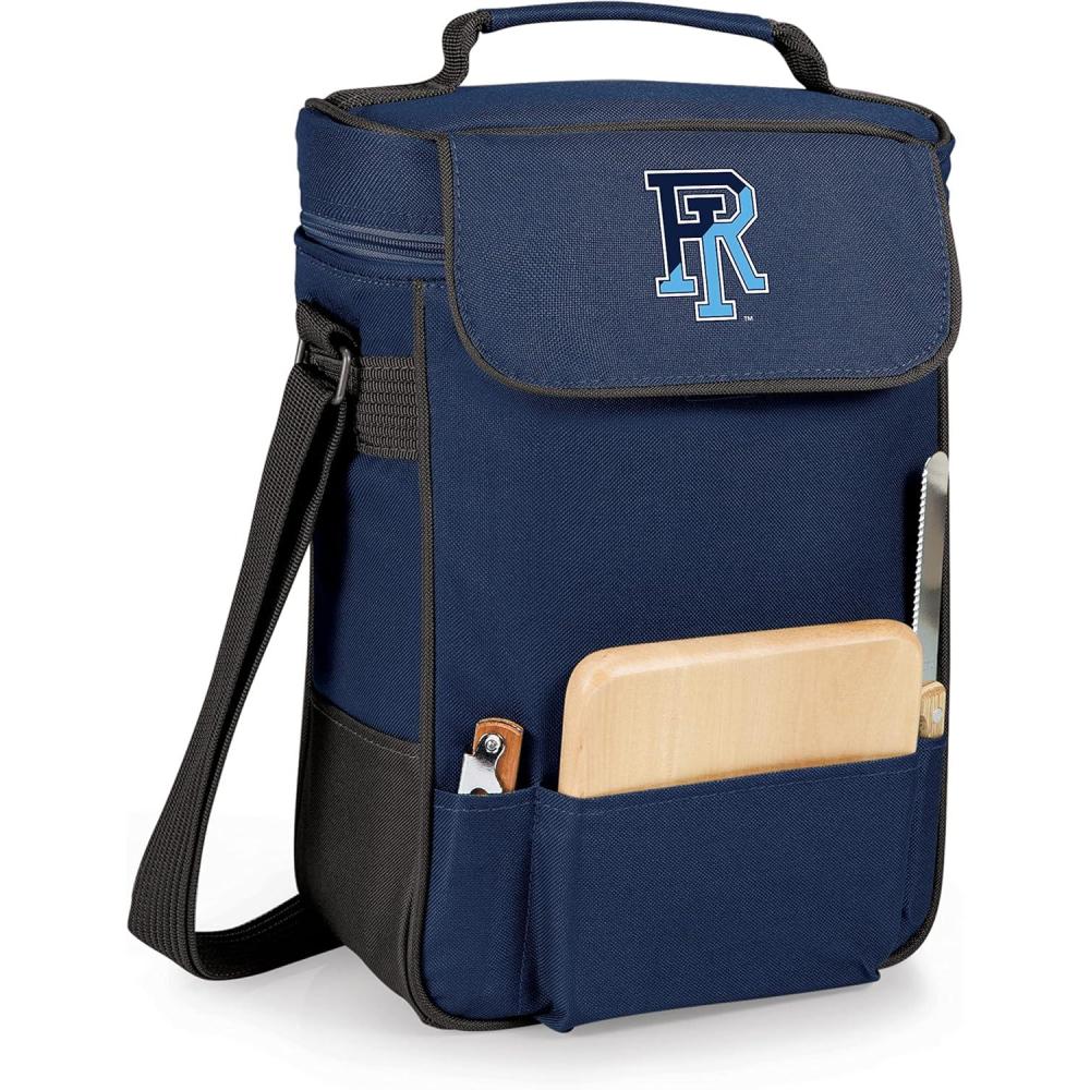 imagePICNIC TIME NCAA UnisexAdult NCAA Duet Wine ampamp Cheese ToteNavy Blue