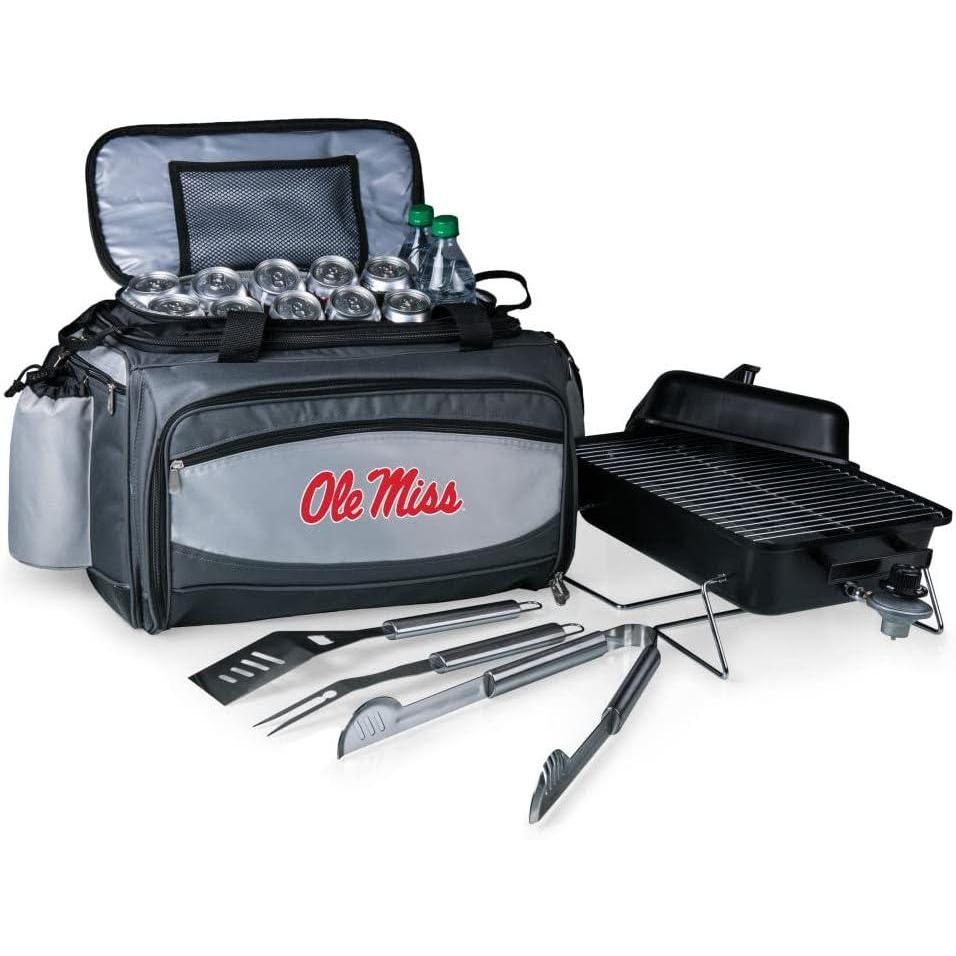 imagePICNIC TIME NCAA Vulcan Tailgating CoolerGrillMississippi Old Miss Rebels