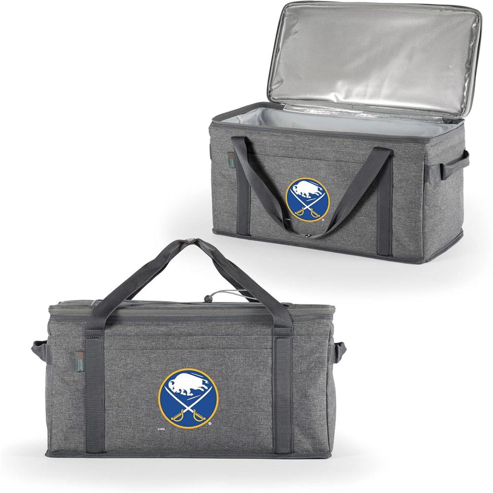 imagePICNIC TIME NHL Anaheim Ducks 64 Can Collapsible Cooler Large Insulated Soft Cooler Bag Portable Beach Cooler with Shoulder StrapBuffalo Sabres