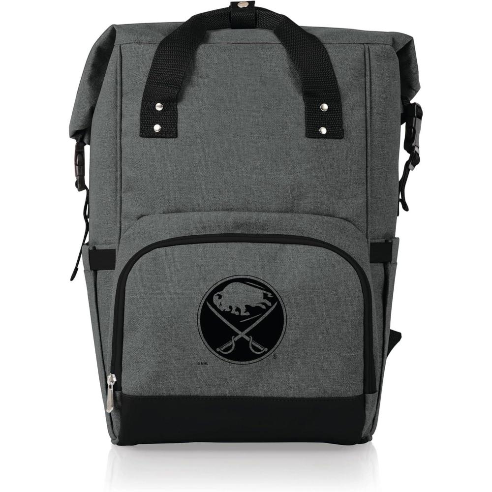 imagePICNIC TIME NHL Anaheim Ducks OTG RollTop Cooler BackpackBuffalo Sabres