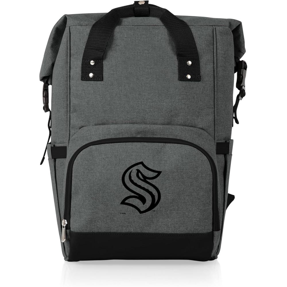 imagePICNIC TIME NHL Anaheim Ducks OTG RollTop Cooler BackpackSeattle Kraken