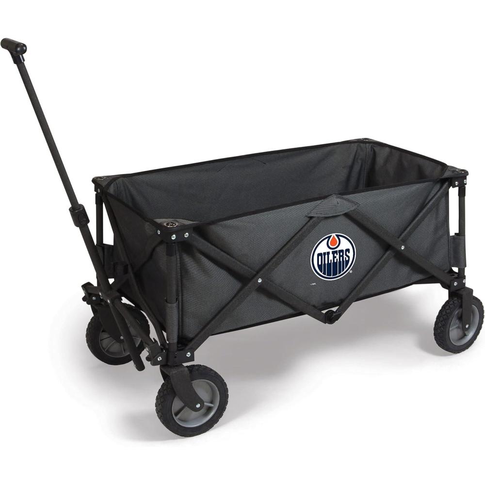 imagePICNIC TIME NHL Carolina Hurricanes Adventure Wagon Folding Wagon Wagon Cart Sport Utility Wagon Beach Wagon Collapsible