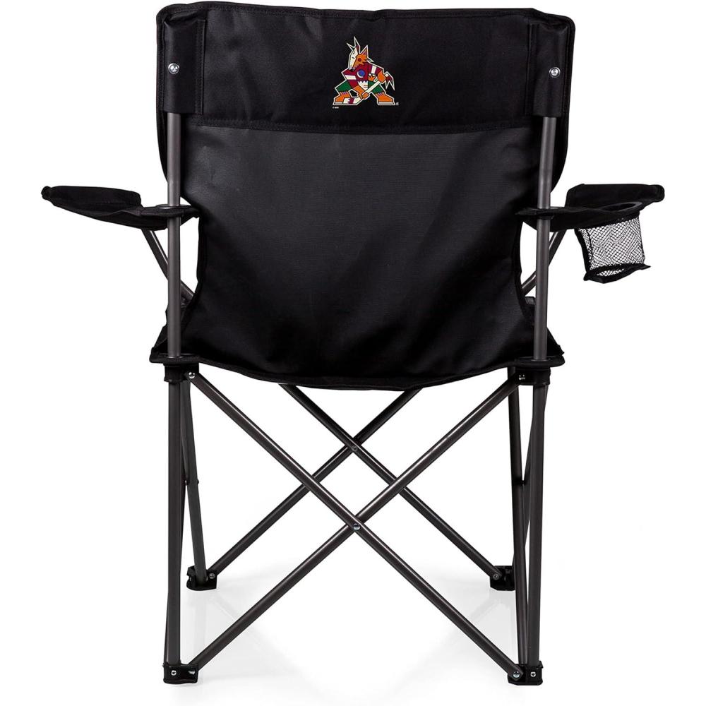 imagePICNIC TIME NHL PTZ Camp Chair Picnic Chair Beach Chair with Carrying Bag Black