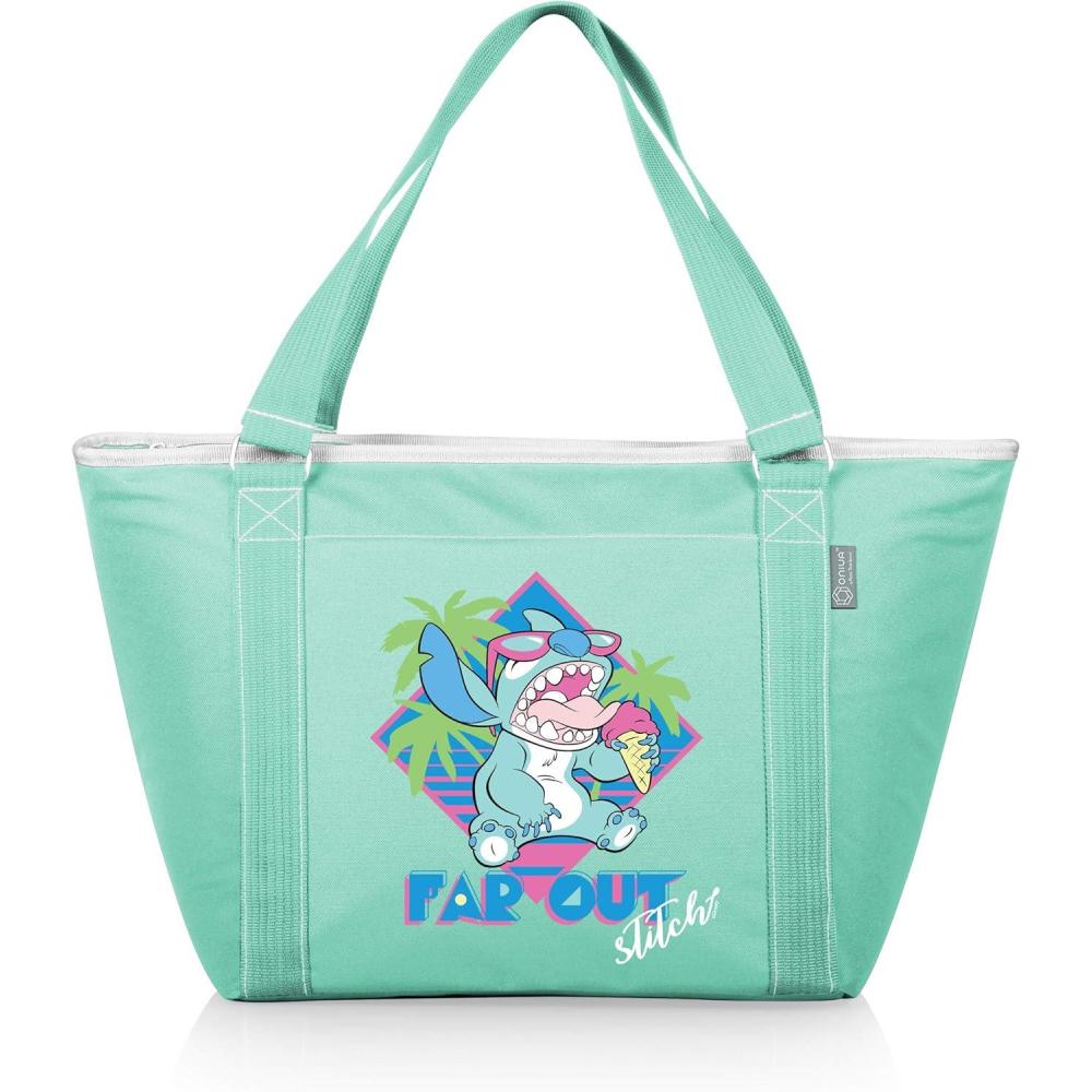 imagePicnic TIME Disney Lilo ampamp Stitch Topanga Tote Cooler Bag Soft Cooler Bag Picnic CoolerDisney Lilo  Stich  Teal
