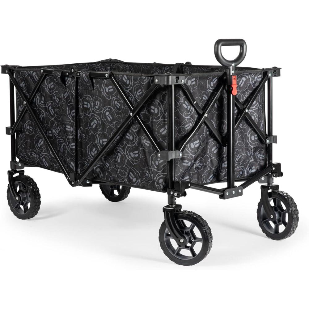imagePicnic TIME Disney Mickey Mouse Adventure Wagon XL Folding Wagon Beach Wagon Sport Utility Wagon Black