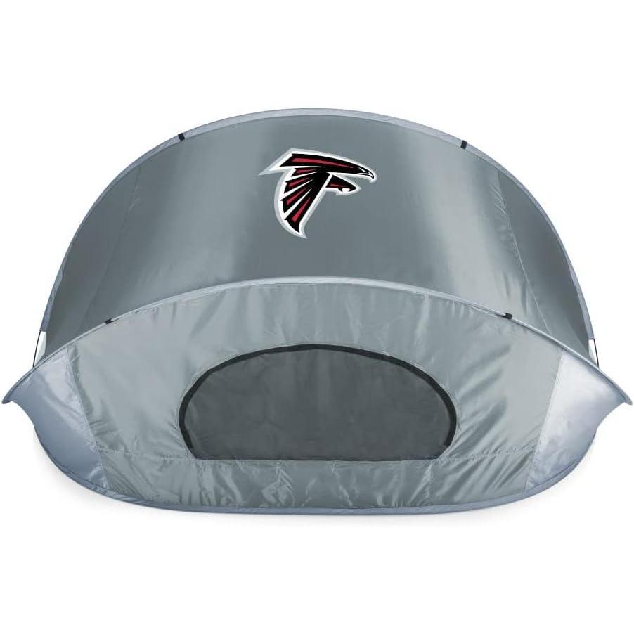imagePicnic TIME NFL Manta Portable Beach Tent Pop Up Tent Beach Sun Shelter Pop UpBlackGray