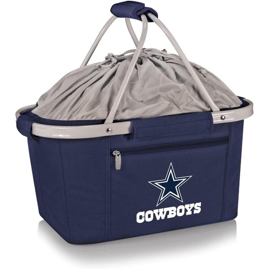 imagePicnic TIME NFL Metro Basket Collapsible Cooler ToteNavy