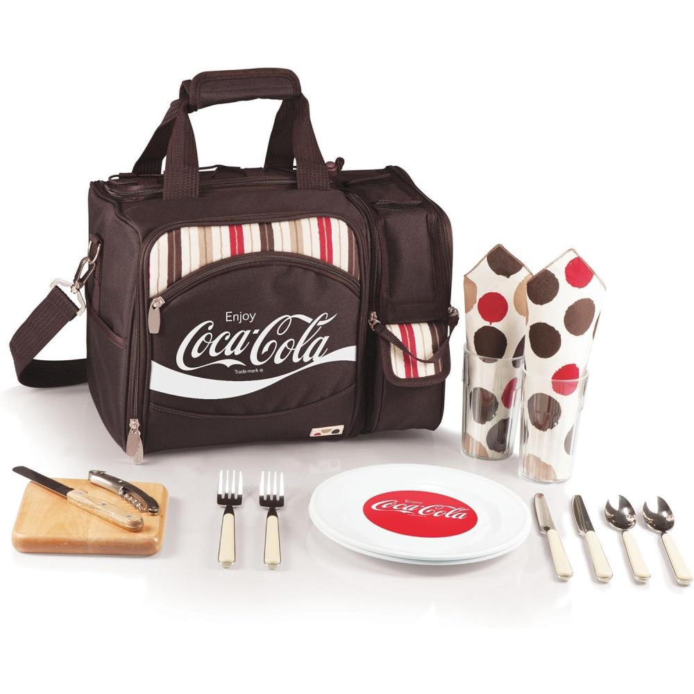 imagePicnic Time CocaCola Malibu Insulated Cooler Tote Moka