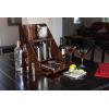 LEGACY – a Picnic Time Brand Madison Acacia Tabletop Bar Tool Set, Professional Mixology Bartender Kit with Stand, Bar Accessories Set, Cocktail Shaker Set, (Acacia Wood)