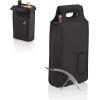 LEGACY – a Picnic Time Brand Samba 2-Bottle Neoprene Wine Tote, Black