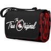 Mickey Mouse – Blanket Tote Outdoor Picnic Blanket, (Red & Black Buffalo Plaid Pattern)