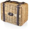NCAA Alabama Crimson Tide Champion Picnic Basket with Deluxe Service for Two, Black