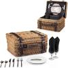 NCAA Army Black Knights Champion Picnic Basket with Deluxe Service for Two