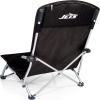 NFL Tranquility Beach Chair with Carry Bag, Low Beach Chair for Adults, Low Lawn Chair