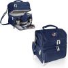 NHL Columbus Blue Jackets Pranzo Lunch Bag – Insulated Lunch Box with Picnic Set – Lunch Cooler Bag
