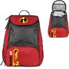 PICNIC TIME – Disney Pixar The Incredibles Mr. Incredible PTX Backpack Cooler, Soft Cooler Backpack, Insulated Lunch Bag, (Red with Gray Accents) – Red With Gray Accents, 11 x 7 x 13.5
