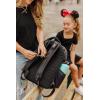 PICNIC TIME Disney Classic Mickey Mouse Park Tripper Day Bag, Cooler Backpack, Soft Cooler Backpack, Insulated Lunch Bag, Disneyland & Disney World Backpack, (Black with White Pattern)