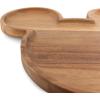 PICNIC TIME Disney Mickey Mouse 16″ Acacia Serving Board with Groove, (Acacia Wood)