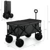 PICNIC TIME Disney Mickey Mouse Adventure Wagon Elite All-Terrain Beach Wagon withTable Top Lid & Soft Cooler Liner, Utility Wagon, Garden Wagon, (Dark Gray)