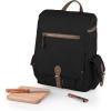 PICNIC TIME Disney Mickey Mouse Moreno 3-Bottle Wine & Cheese Tote, Padded Wine Bag with Adjustable Shoulder Strap, Wine Picnic Tote Bag, (Black)