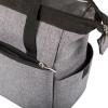 PICNIC TIME Disney Mickey Mouse On The Go Insulated Lunch Bag, Soft Cooler Lunch Box, Leak Resistant Reusable Lunch Tote, Work Lunchbox, Thermal Cooler Bag with Dual Compartments (Heathered Gray)