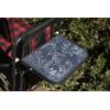PICNIC TIME Disney Mickey Mouse Outdoor Directors Chair with Side Table, Beach Chair for Adults, Camping Chair with Table, (Red & Black Buffalo Plaid Pattern)