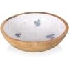 PICNIC TIME Disney Mickey Mouse Two Tier Serving Tray, Disney Serving Set, (Mango Wood)(Disney Mickey Mouse – Mango Wood)