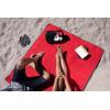 PICNIC TIME Disney Minnie Mouse Blanket Tote Outdoor Picnic Blanket, Beach Blanket, Camping Blanket, (Red with Black Flap)